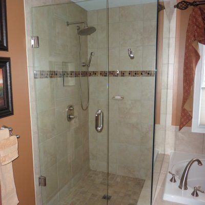 Custom shower remodel 6